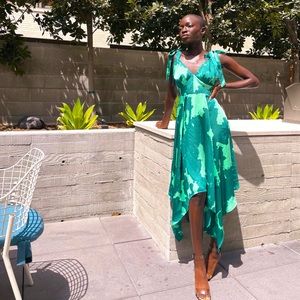 Alexis x Target NWT Designer Green Dress